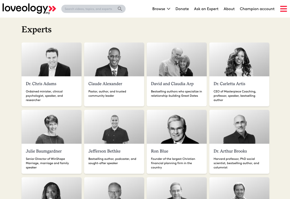 Screenshot of loveology.org_experts.png