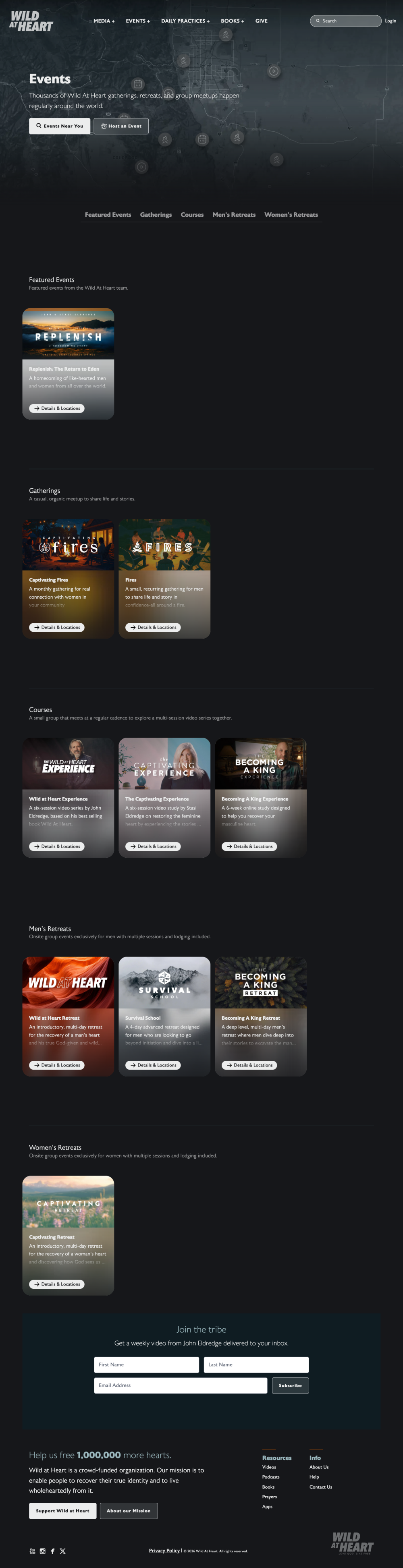 Screenshot of wildatheart-events.png