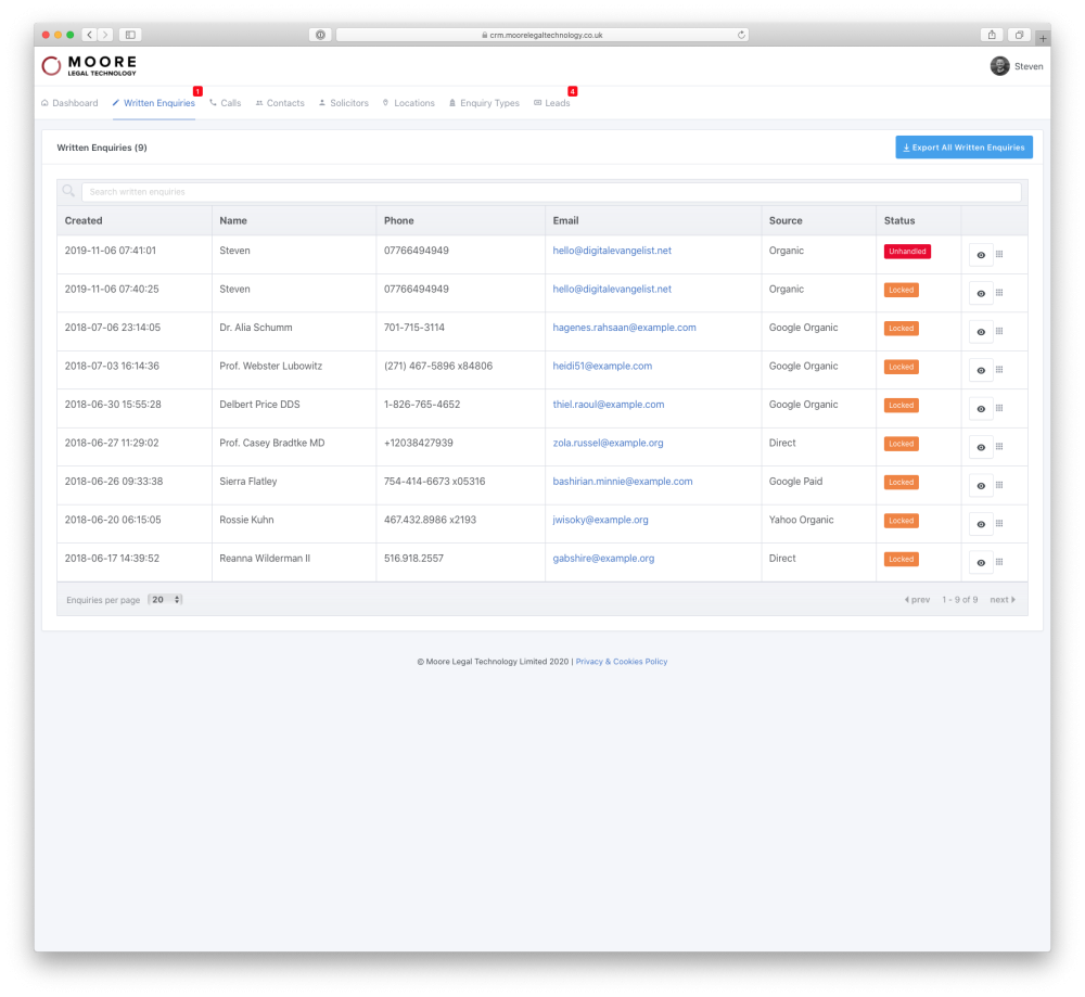 Screenshot of moore-legal-technology-laravel-app.png